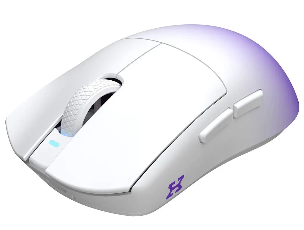Миша HATOR Hellyberry HM47 PRO wireless White Violet Gradient (HM47PRO_white_violet) - фото 5