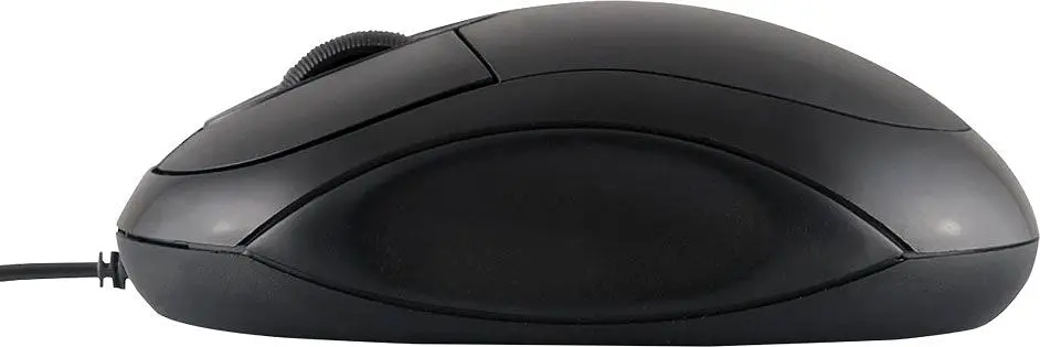 Компьютерная мышка LogicConcept LM-11 3 кн. 1000dpi черная (M-LC-LM11) - фото 2