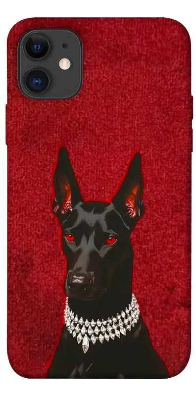 TPU чохол Demsky Premium doberman для Apple iPhone 11 (6.1")