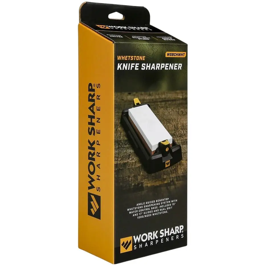 Точилка механическая Work Sharp Benchtop Whetstone Sharpener WSBCHWHT-I - фото 3
