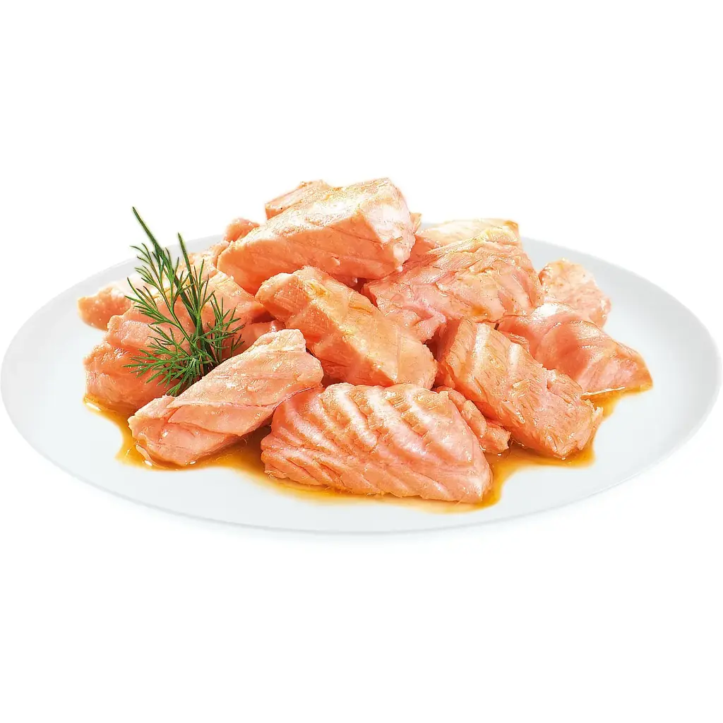Влажный корм для стерилизованных кошек Brit Premium Delicate Fillets in Gravy Salmon For Sterilised филе в соусе лосось 85 г - фото 2