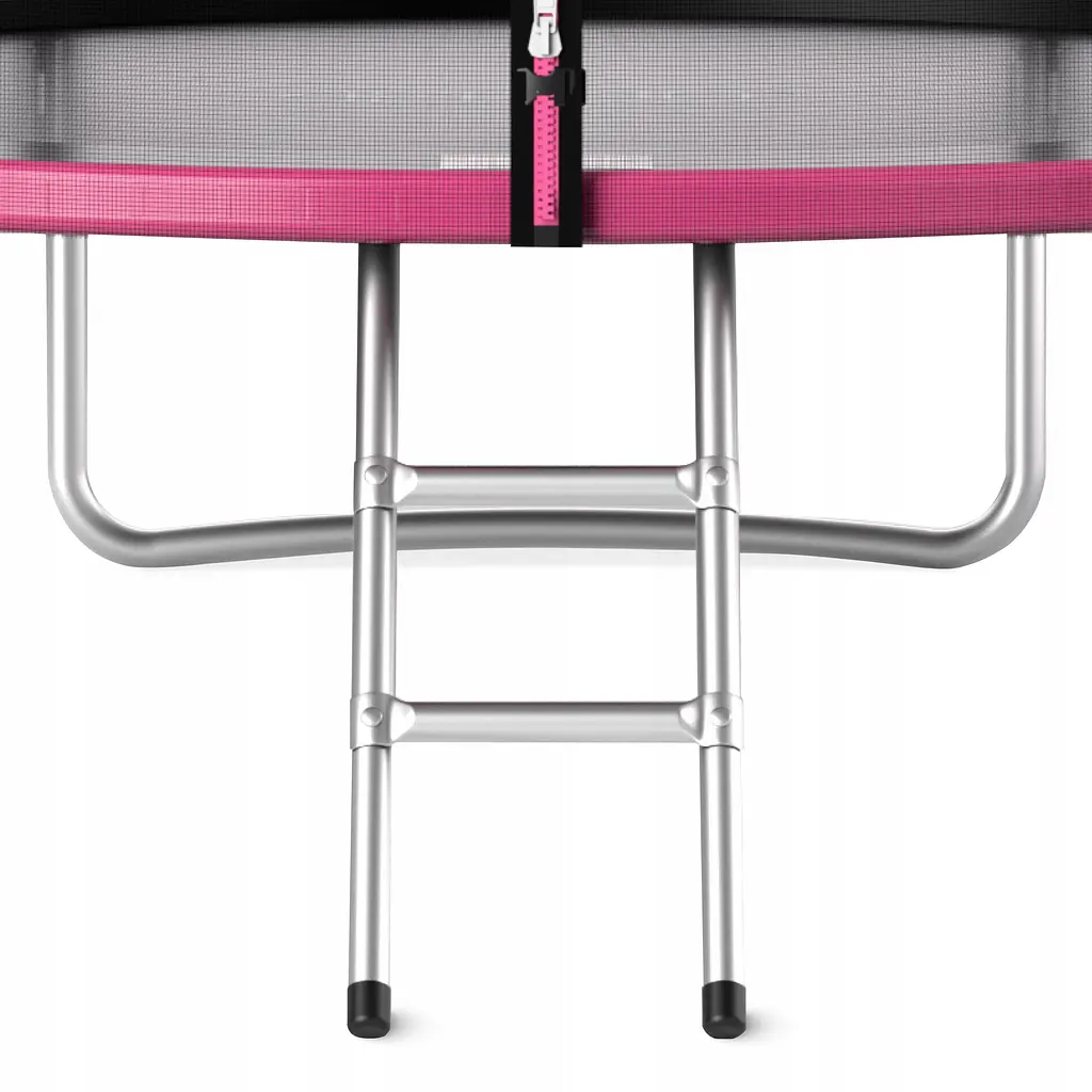 Батут із зовнішньою сіткою 4FIZJO Classic 10FT 312 см Black/Pink (P-5907739314567) - фото 7