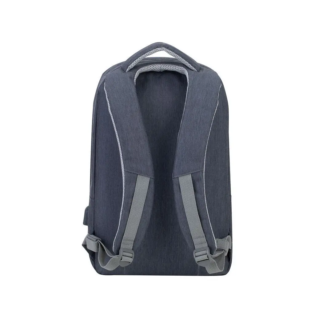 Рюкзак для ноутбука RivaCase 15.6" 7562 dark grey anti-theft (7562DarkGrey) - фото 6