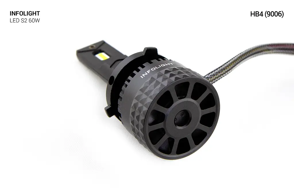 Комплект світлодіодних ламп Infolight S2 9006 60W - фото 4