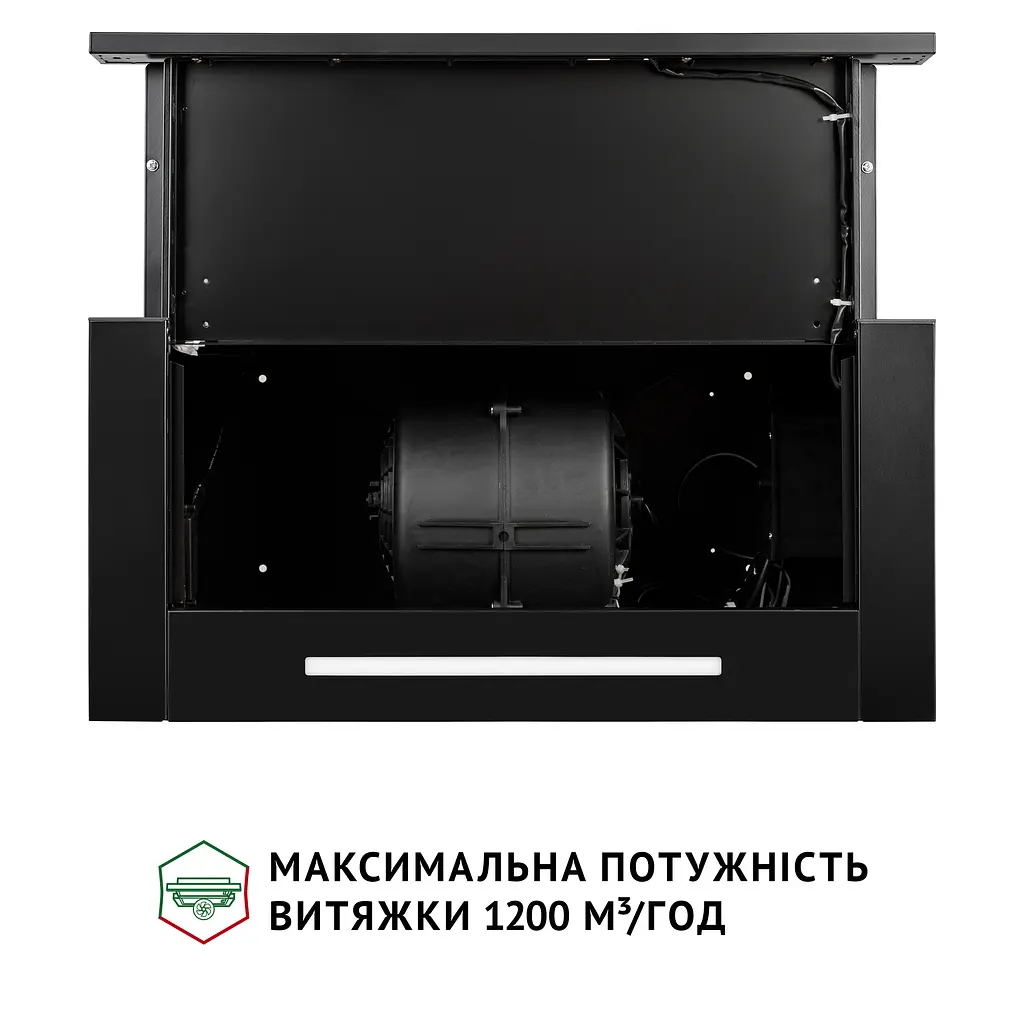 Витяжка телескопічна PERFELLI ISEO 6PSF NERO - фото 7