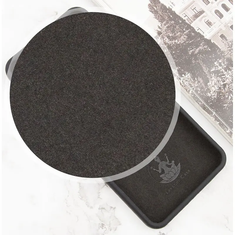 Чохол Epic Silicone Cover Lakshmi Full Cam with Logo для Redmi Note 13 Pro 4G/ Poco M6 Pro 4G/ Note 14S Black AAA [113811] - фото 3