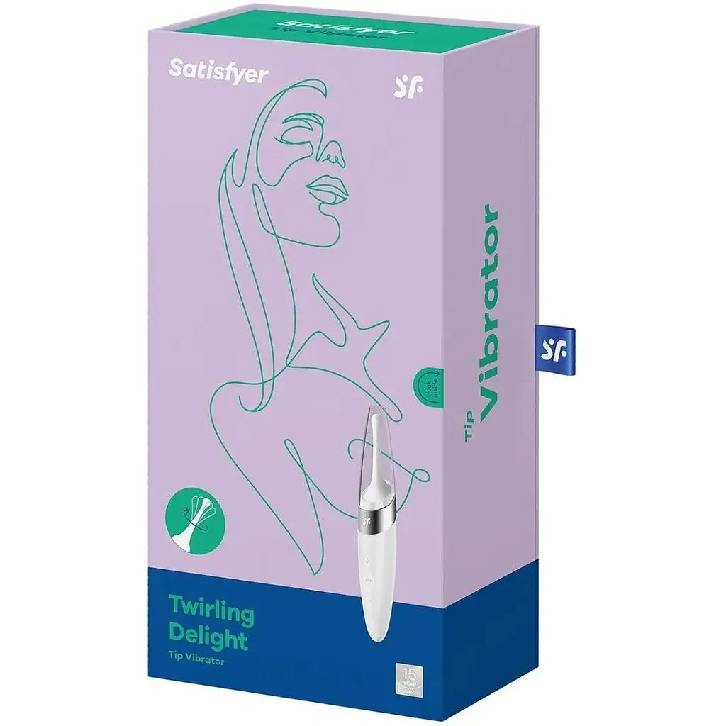 Вибратор для клитора Satisfyer Twirling Delight Белый - фото 5