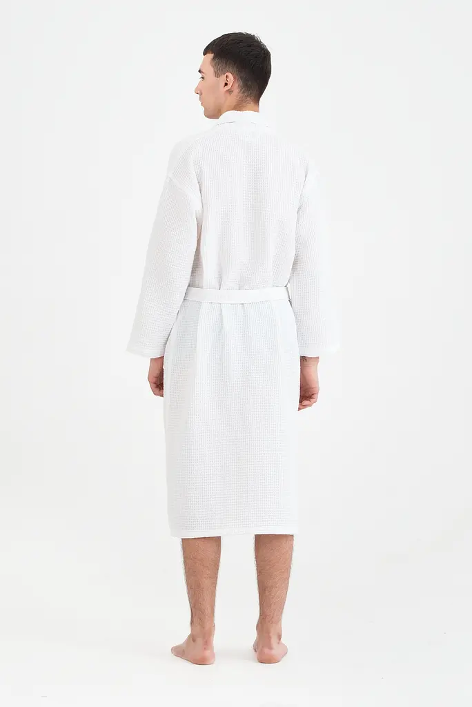 Халат Lotus Home - Waffle white 2XL - фото 8