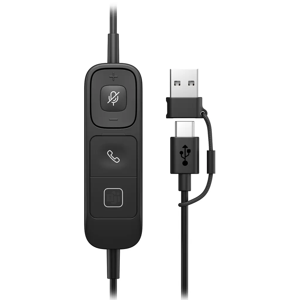 Гарнітура HP Poly Mission 625 Stereo USB-C/A - фото 7
