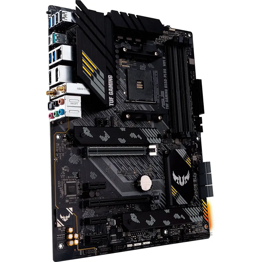 Материнская плата Asus TUF Gaming B550-PLUS WIFI II sAM4 B550 4xDDR4 M.2 HDMI DP Wi-Fi BT ATX - фото 7