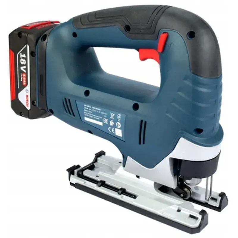 Електролобзик Bosch GST 185-LI, 18В, 4Аг, 0-3500 об/хв, хід 26мм, кейс (0.601.5B3.023) - фото 2