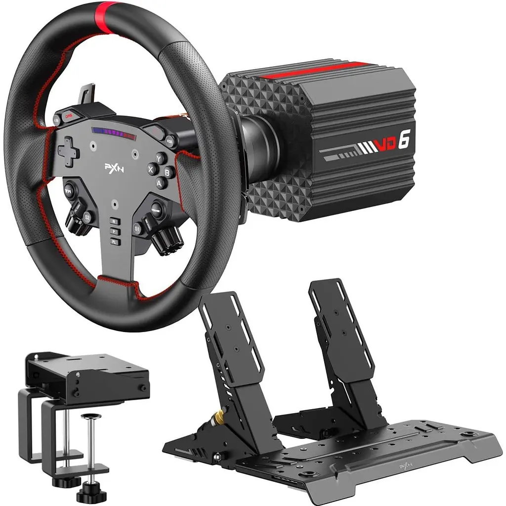 Руль и педали PXN VD6 Bundle for PC