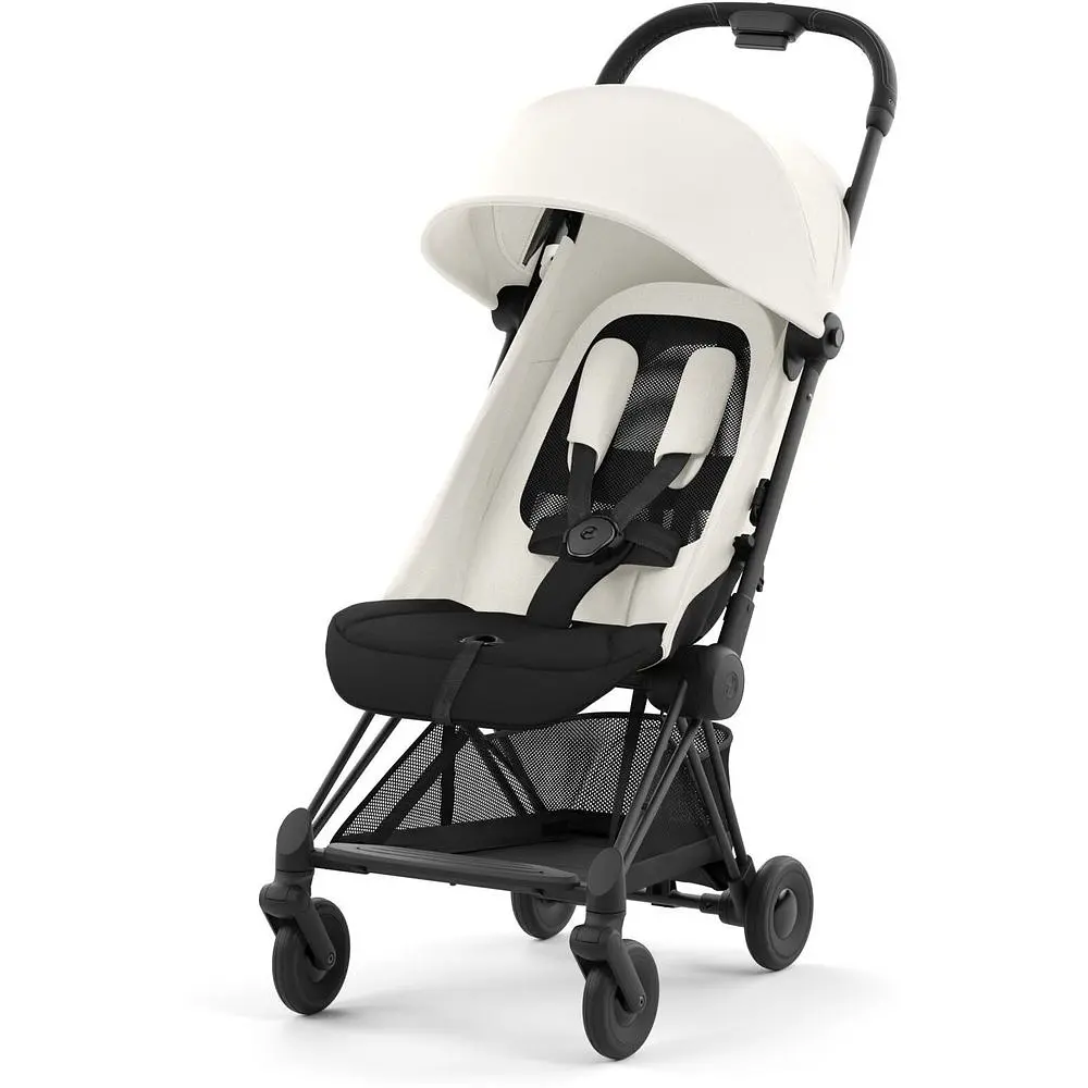 Прогулочная коляска Cybex Coya Matt Black Off White, белый (522004335) - фото 3