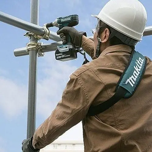 Ремінь плечовий для шурупокрутів та гайкокрутів Makita DTD129, DTD134, DTD137, DTD148, DTD152, DTD170, DTD171, DTS141, DTW190, DTW250, DTW251, DTW281, DTW285, DTW301, DTW450 (197941-0) - фото 6