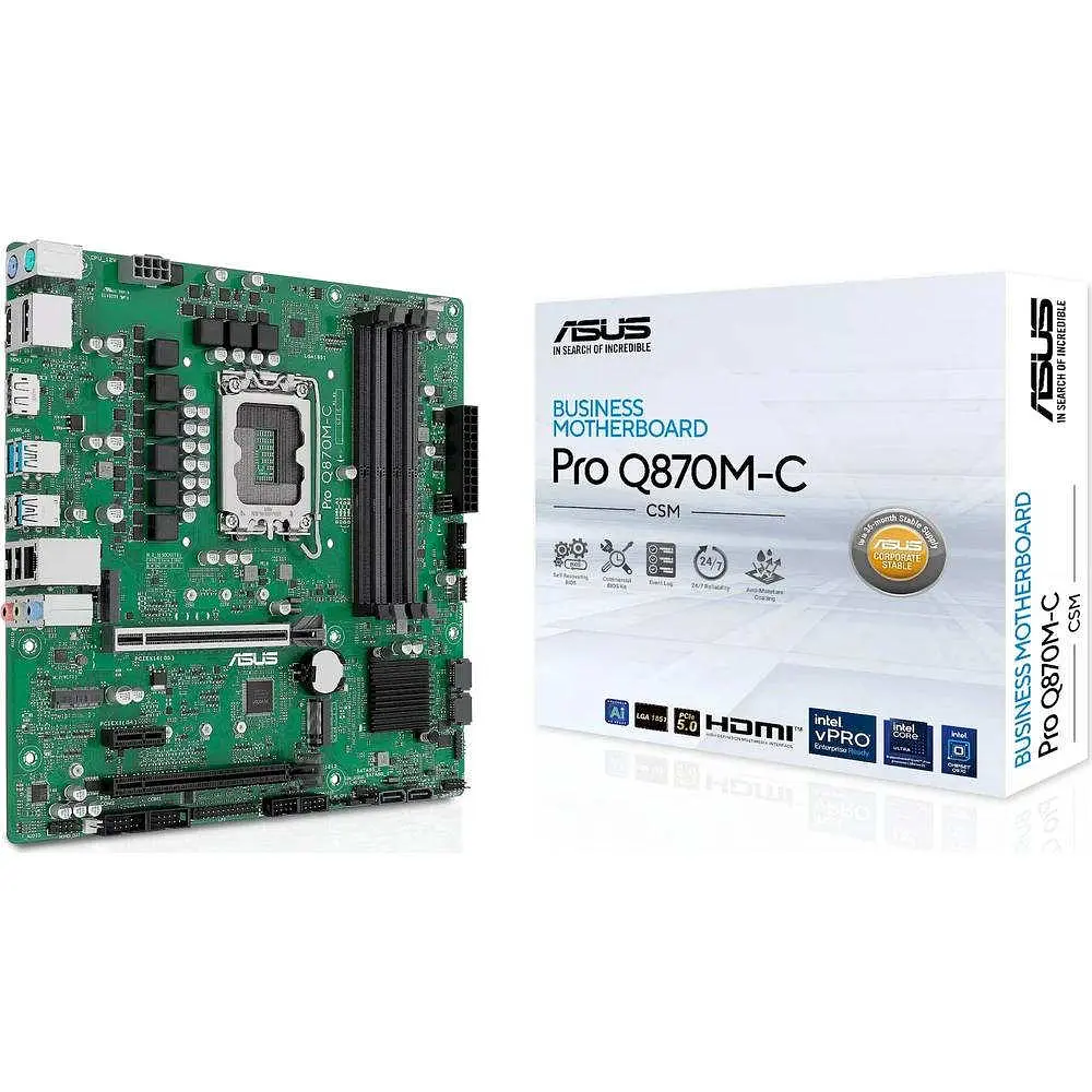 Материнская плата Asus Q870M-C-CSM - фото 6