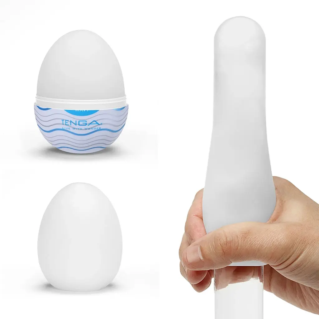 Мастурбатор-яйце Tenga Standard Egg Cubic - фото 4