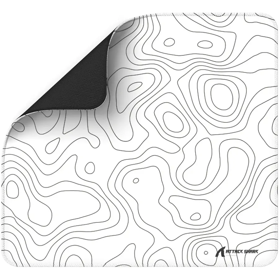 Ігрова поверхня Attack Shark CM02 450x400x4мм Contour white