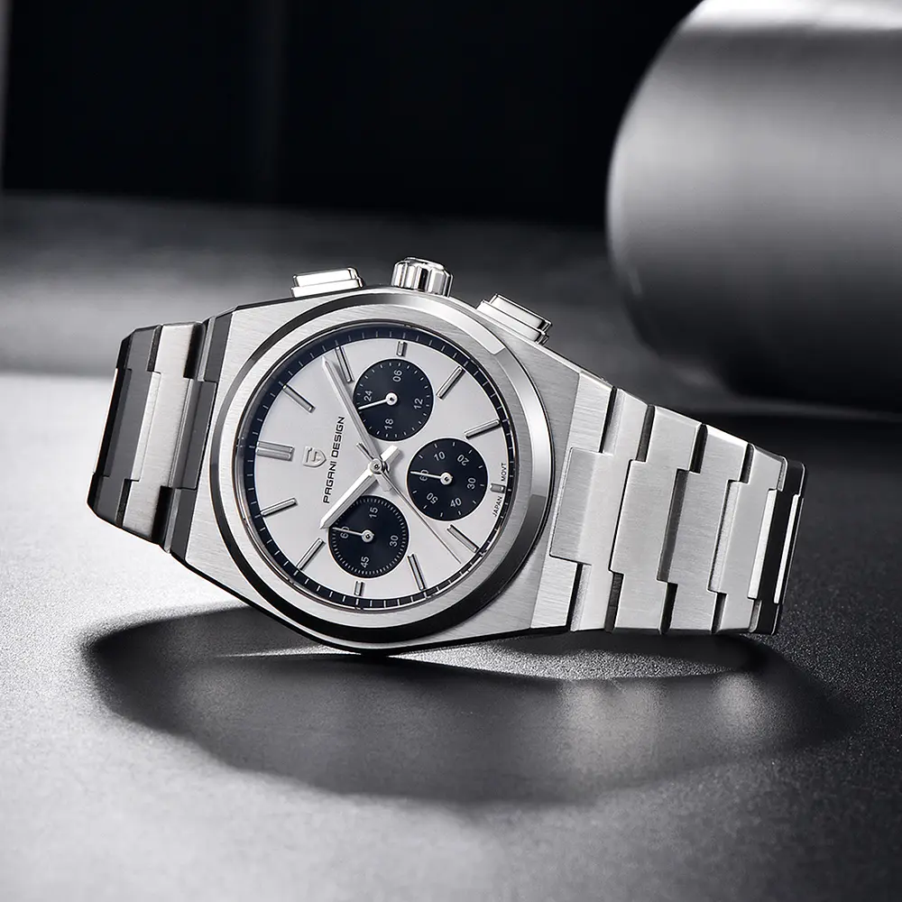 Наручний годинник чоловічий PD-1761 Silver-White Pagani Design acs0031195 - фото 4
