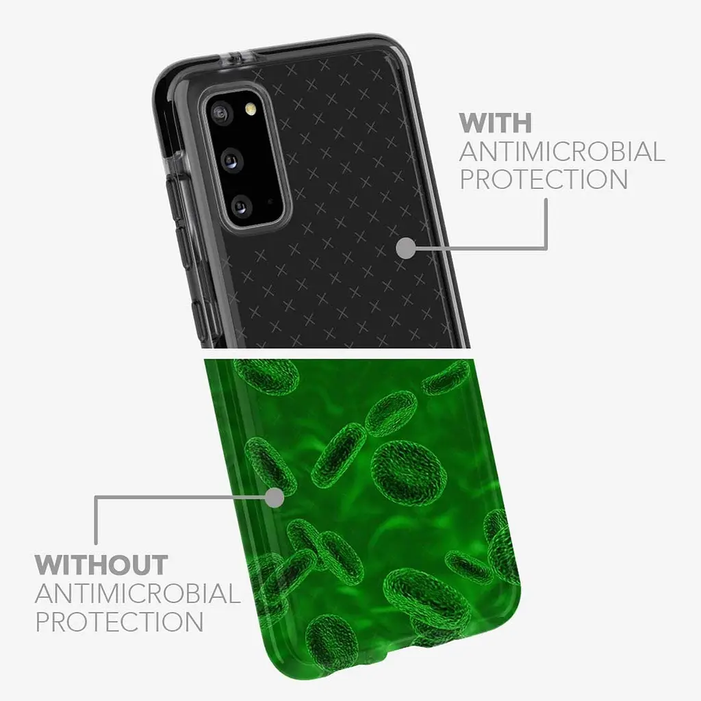 Оригінальний протиударний чохол Tech21 Evo Check для Samsung Galaxy S20 Black - фото 13