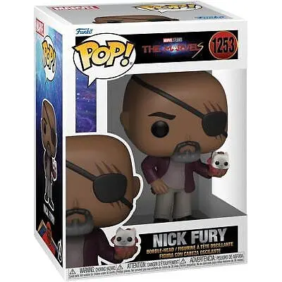 Фігурка Funko Pop Марвел Нік Ф'юрі The Marvels Nick Fury 10 см FP TM NF 1253 - фото 3