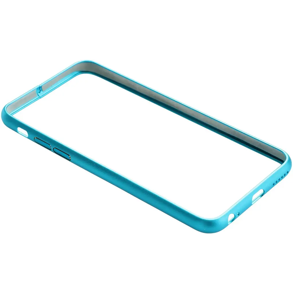 Бампер Toto super thin metal bumper cases iPhone 6 Blue - фото 3