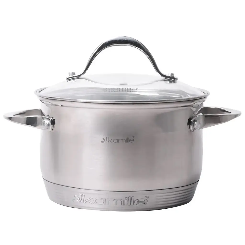 Каструля Kamille KM-4722S 4.7 л - фото 3