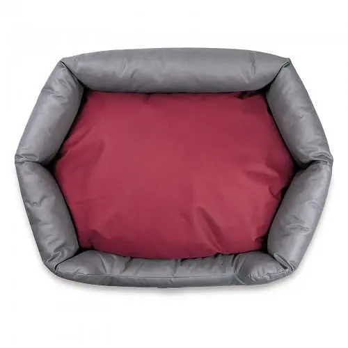 Лежак Pet Fashion Bosphorus для собак 95x78x24 см сірий - фото 4