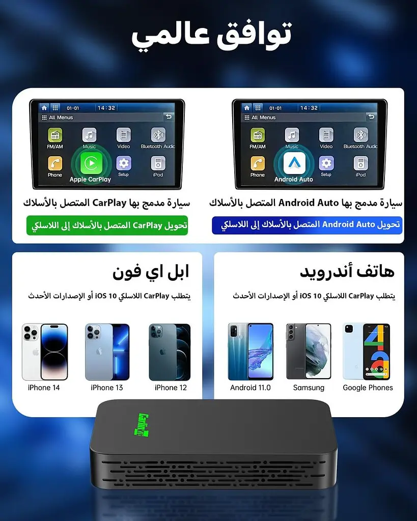 Бездротовий адаптер Carlinkit для Apple CarPlay та Android Auto - фото 5