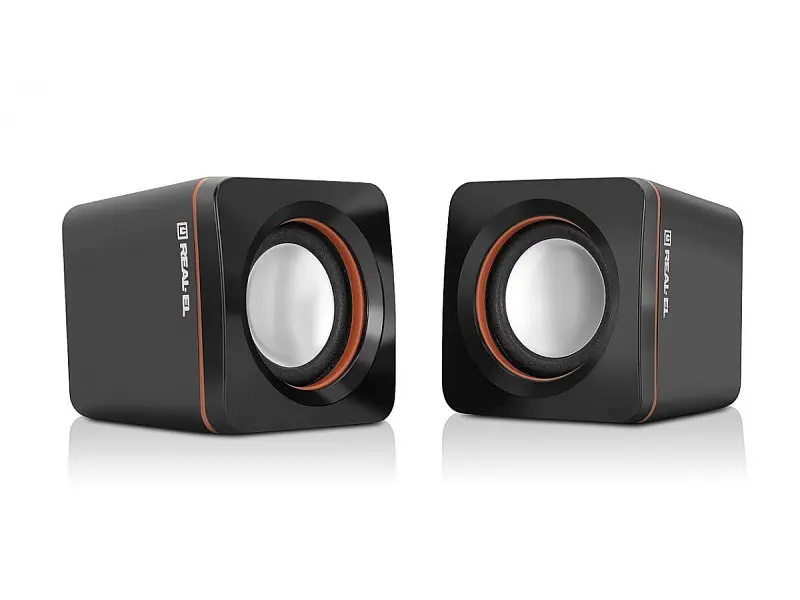 Компьютерні колонки REAL-EL S-13 black (EL121100021) - фото 4