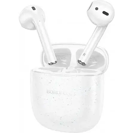 Наушники беспроводные Borofone BW45 Wide Wireless BT Headset TWS белые 6941991105777 - фото 4