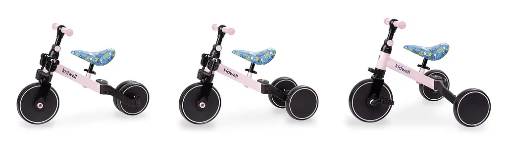 Дитячий велосипед Kidwell Pico 3 в 1 flower (5901130090402) - фото 12