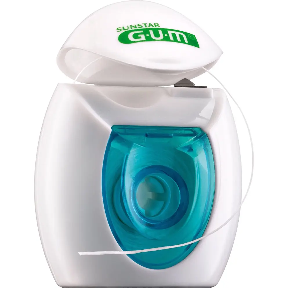 Зубная нить GUM Original White Floss вощенная с фторидом 30 м - фото 2