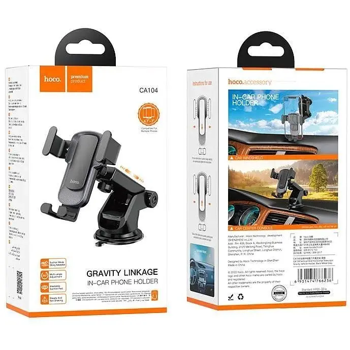 Автодержатель HOCO CA104 до 7" - фото 2
