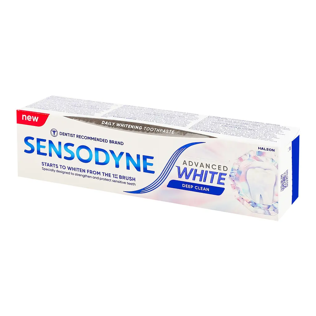 Зубна паста Sensodyne Вдосконалене вибілювання, глибоке очищення 75 мл - фото 3
