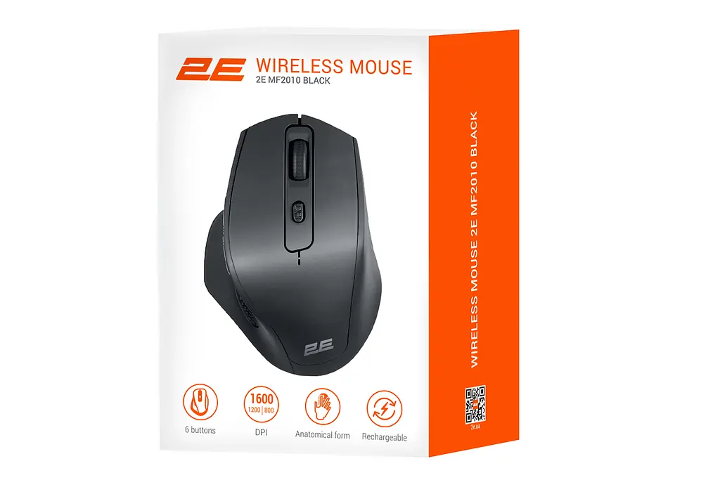 Компьютерная мышь 2E MF2010 Rechargeable WL черный teh0014088 - фото 8