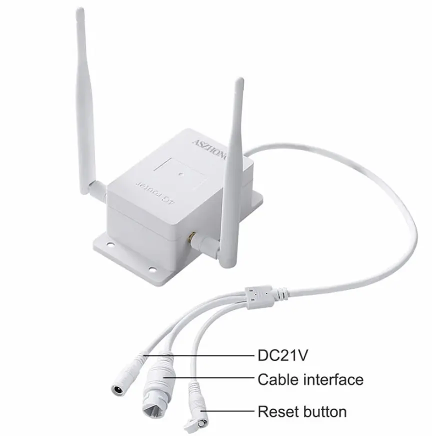 4G-роутер WiFi Voltronic LYQ-4G, вологозахисний, для систем відеоспостереження на віддалених об'єктах - фото 4