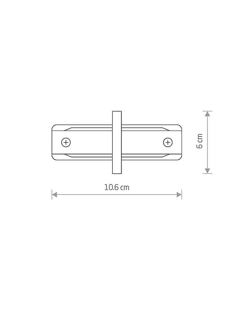 З'єднувач Nowodvorski 8968 Profile Recessed Straight Connector IP20 чорний - фото 2