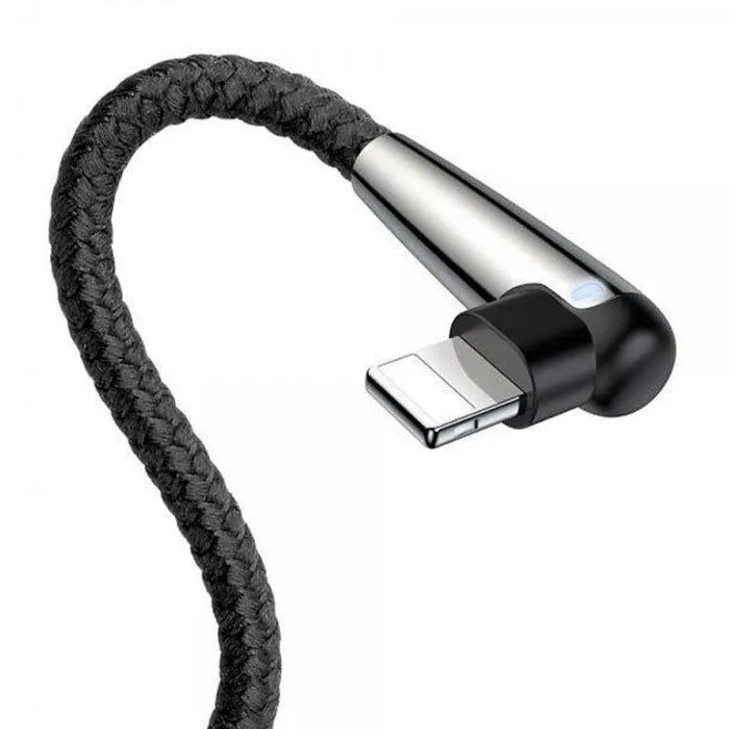 Кабель Baseus Sharp-bird Mobile Game Cable USB to Lightning 1.5A 1m CALMVP-D01 Black - фото 2