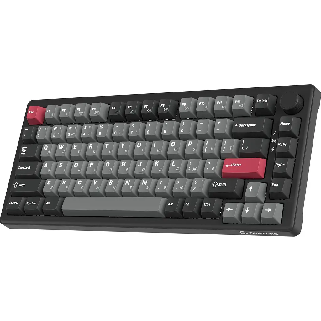 Клавіатура GamePro Asgard Yord Black (MK266BK) [152947] - фото 3