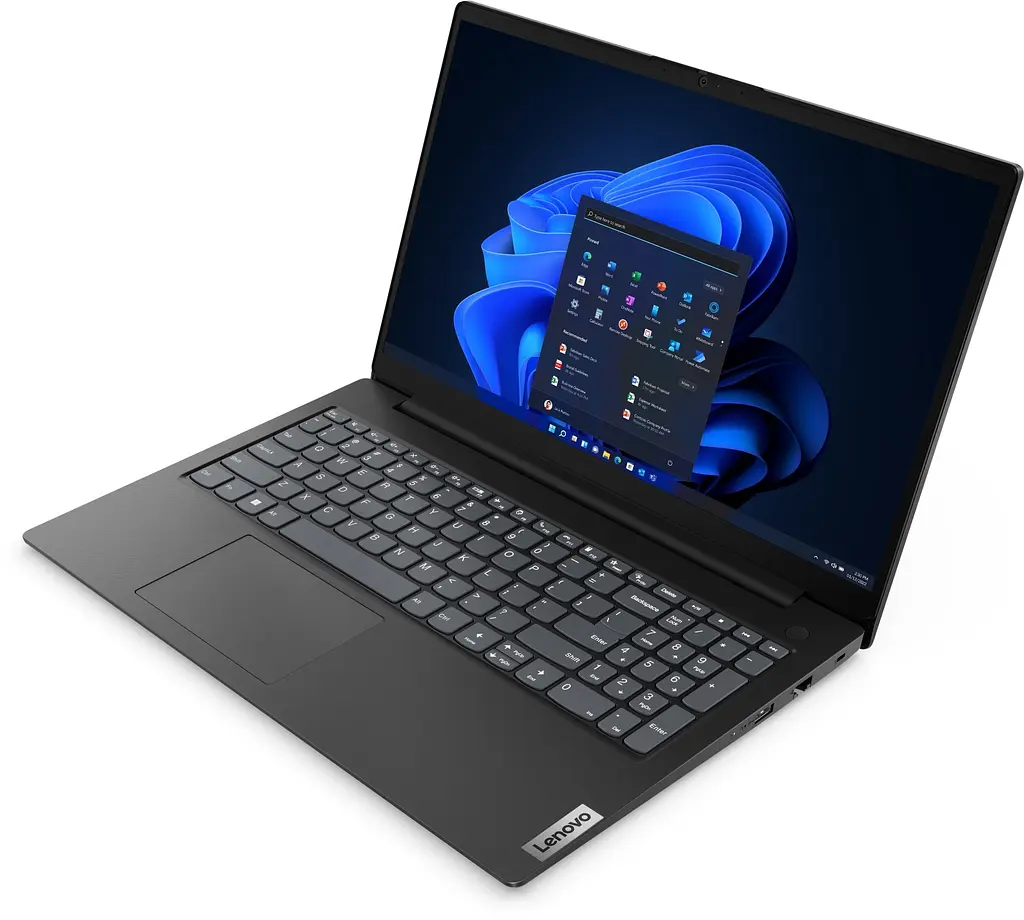 Ноутбук Lenovo V15 15.6' FHD IPS AG, AMD R5-7520U, 16GB, F256GB, UMA, DOS, чорний (82YU00UJRA) - фото 2