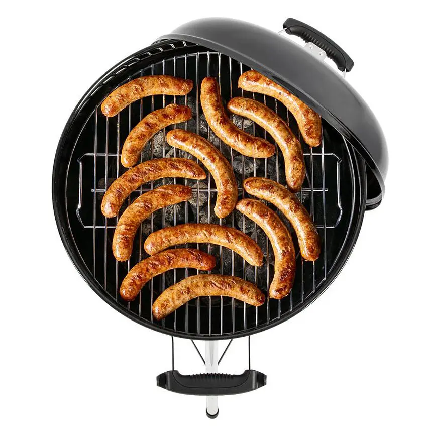 Угольный гриль Weber Compact Kettle E-4710, 47 см, черный (13101004) - фото 7