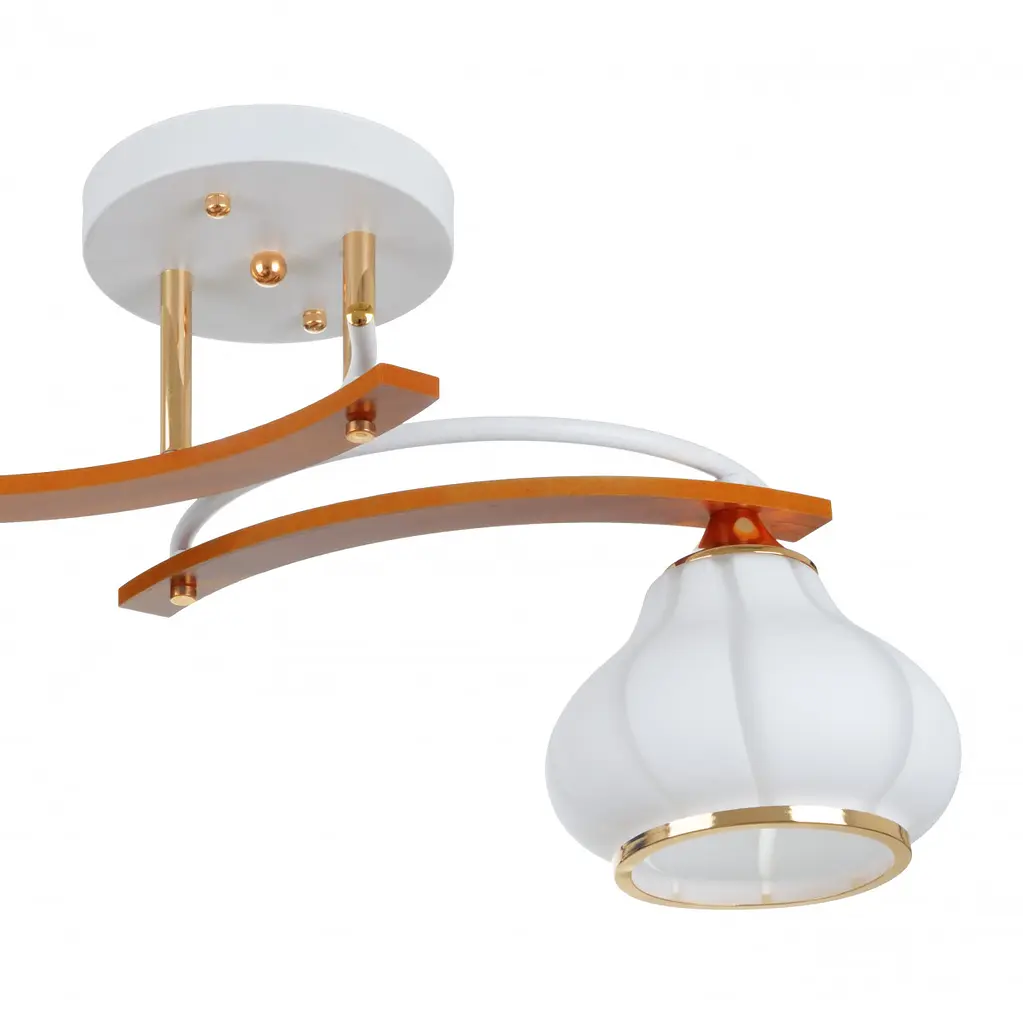 Люстра Brille потолочная для прихожей E27 60W G (LK-681C/2) - фото 5