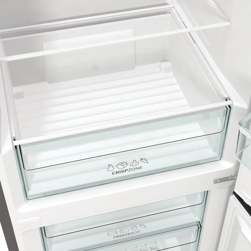 Холодильник з нижньою морозильною камерою Gorenje RK6201ES4 нержавіюча сталь (RK6201ES4) - фото 11