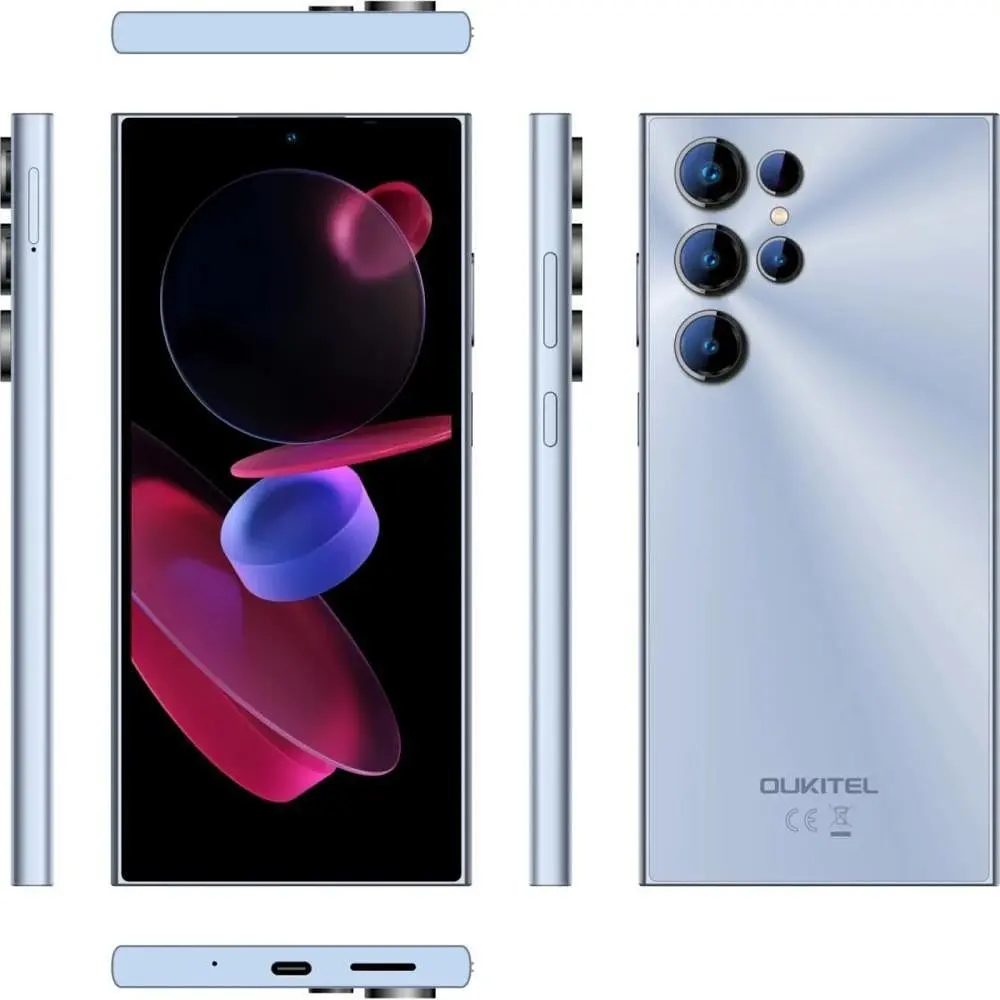 Смартфон Oukitel C61 Pro 8/256GB Blue Global NFC - фото 5