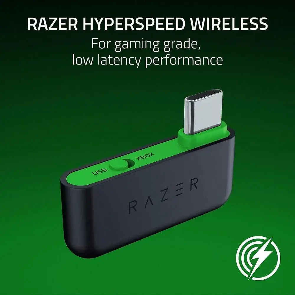 Навушники з мікрофоном Razer Kaira HyperSpeed for Xbox Black (RZ04-04480100-R3M1) - фото 4