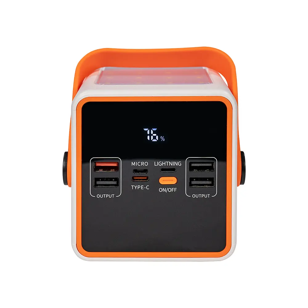 Повербанк 70000mAh Power Bank Kraft KPB-2470FCL White 22.5W QC3.0 LED-фонарь (43-00070) - фото 3