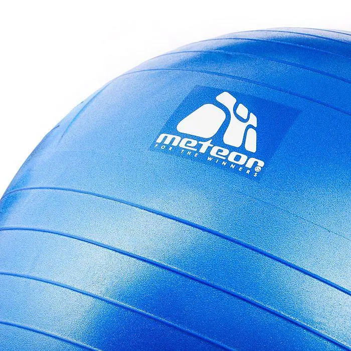 М'яч для фітнесу з насосом (31133) Meteor 65 см fit0002653 - фото 3