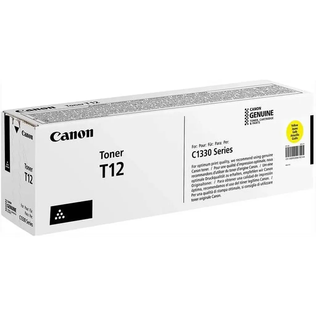 Картридж для МФУ Canon T12 i-Sensys C1330 Yellow (5095C006) [161591] - фото 2
