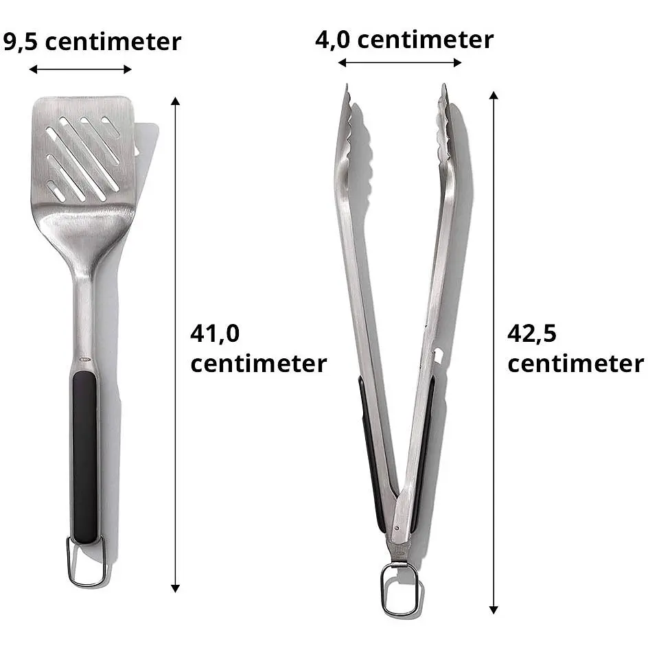 Набір для гриля OXO Good Grips Grilling Turner and Tongs Set (11320200) - фото 4