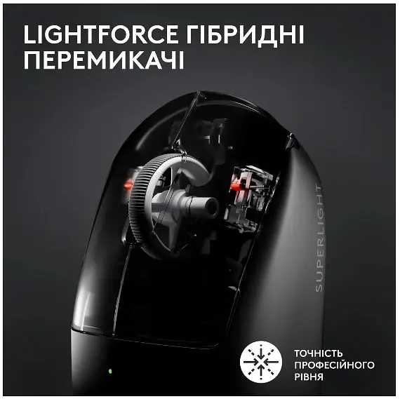 Миша Logitech G Pro X Superlight 2 Lightspeed White (910-006638) - фото 6